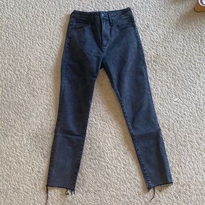 Abercrombie & Fitch High Rise Super Skinny Ankle